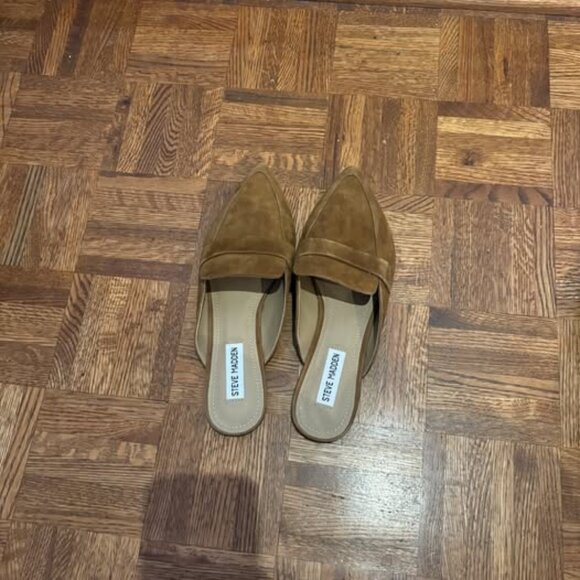Steve Madden Womens Flavor Suede Mule - Picture 1 of 3